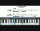 無料Vanessa Carlton-A Thousand Miles楽譜