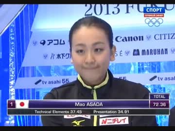 浅田真央　グランプリファイナル2013　SP