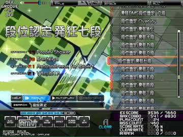 段位認定 発狂七段合格