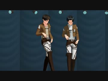 【進撃のＭＭＤ】シンクロナイズドダンスおかわり