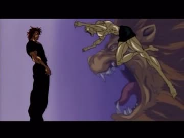 範馬勇次郎VSジャック＝範馬（薬漬け喧嘩屋）