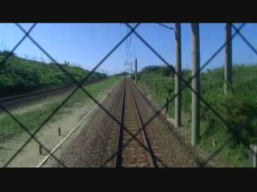 【後面展望】羽後本荘ー秋田②【特急・日本海 第５部夜明けVerVol.13】