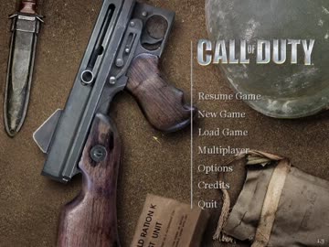Call of Duty  実況プレイ part1