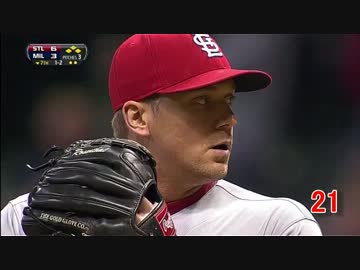 【速すぎィ！】トレバー・ローゼンタール奪三振集 2013