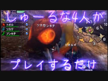 【MH4】しゅーるな4人がプレイするだけ part2【ケチャ・アルセルタス】
