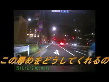 夜中にパトカーに職務質問されました('A`)