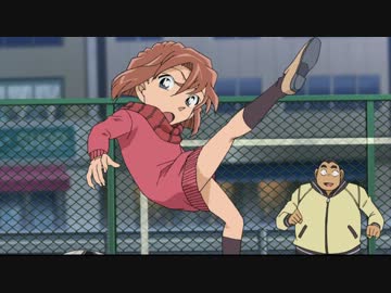 猫に翻弄される灰原