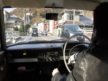愛車でドライブ！（P-スカイライン）