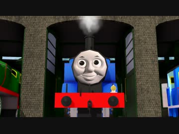 【MMD】朝のティッドマウス機関庫【ステージ配布】