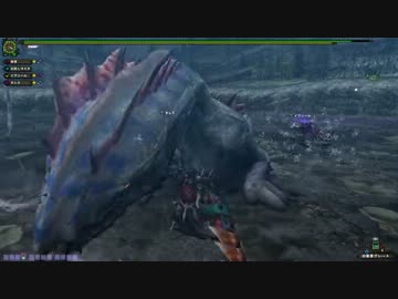 【MHF-G】会長が血を吸われながらもバルラガルを攻略実況