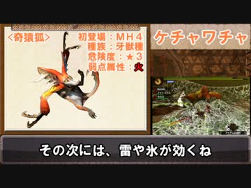 【ＭＨ４】ゆっくりモンハン図鑑9【ゆっくり解説実況】
