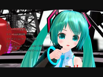 【MMD】テストモデルで『FREELY TOMORRO』