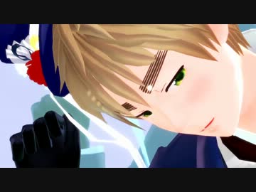 【APヘタリア人力紅白_遅刻組】いぎろとくるん兄弟で3331＋α【人力+MMD】