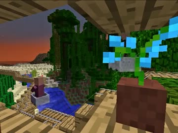 【Minecraft】もう俺、村人でいいや～村長編～【実況】　１８日目