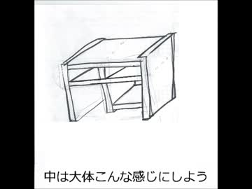 プリンター置く台作ってみたリベンジ