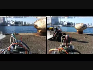 ロボット同士でそこらを散歩した