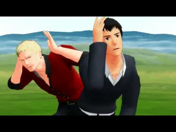 【進撃のMMD】ライナーとベルトルトで脳漿炸裂ガール