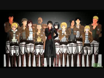 【MMD】White Christmas【訓練兵】