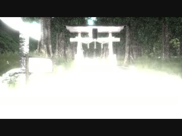 【MMD】雨降宮嶺方諏訪神社【ステージ配布】