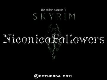 【Skyrim】niconicoFollowersCM：銃MOD解説編【MOD】