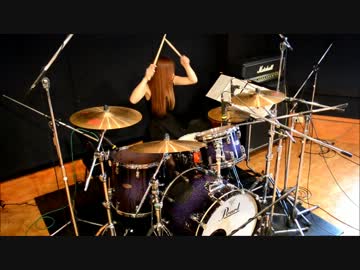 女子が【革命機ヴァルヴレイヴ】革命デュアリズム 叩いてみた【mika】