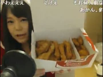 【ニコ生】千野サンタ vs チキン＆トランポリン【クリスマスSP】1/2