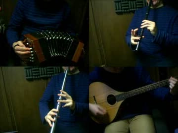 新生FF14「水車の調べ」アイリッシュ楽器等で演奏してみた