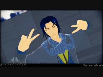 【APヘタリアMMD】祖国と幸村でハイファイレイヴァー【テニプリMMD】