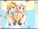 【鏡音誕生祭2013】描いてみたその７