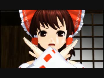 【東方MMD】れいむちゃんとゆかりん　クリスマス特別編