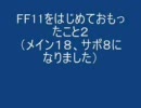 FF11をはじめて思ったこと2