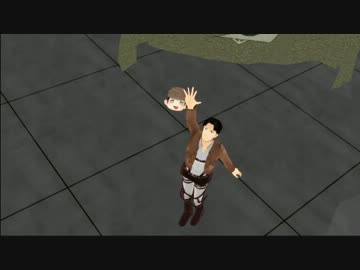 【進撃のMMD】マルコが団旗を取りたいようです