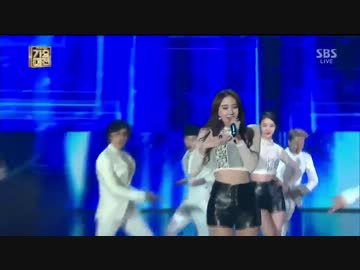 [K-POP] ZE:A & Nine Muses - Ghost Of Wind + Glue + Bounce (Gayo Daejun 20131229) (HD)