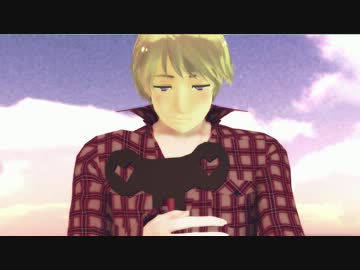 【APヘタリアMMD露誕2013】ハロ/ハワユ【MMD＋手描き＋人力】