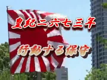 行動する保守、応援拡散PV