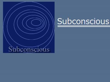 Subconscious【自作曲】