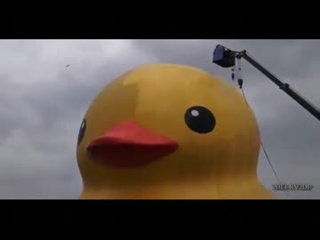 完全爆発したラバーダックUC