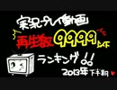 【発掘】実況プレイ動画再生数9999以下ランキング　2013年下半期版