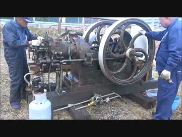[いにしえの発動機たち] 1890年代？ National Gas Engine