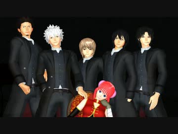 【MMD銀魂】神楽さんと脳漿炸裂ガール