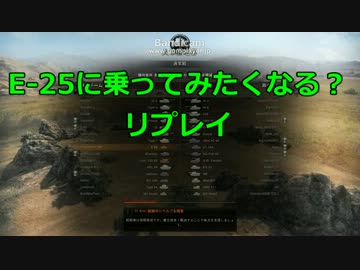 【WoT】STEPPES　E-25【208】