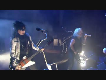 MÖTLEY CRÜE - Saints Of Los Angeles (Live on David Letterman)
