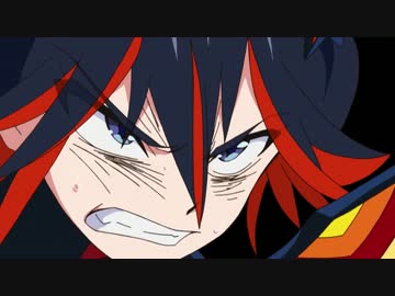 キルラキル 生動画(第12話纏流子vs針目縫 交戦シーン）額縁付き キルラキル 生動画(第12話纏流子vs針目縫 交戦シーン）額縁付き