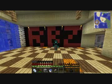 【Minecraft】でっかい半球ドームで核融合　その5