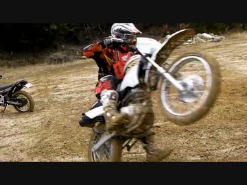 みんなでオフロードバイク練習