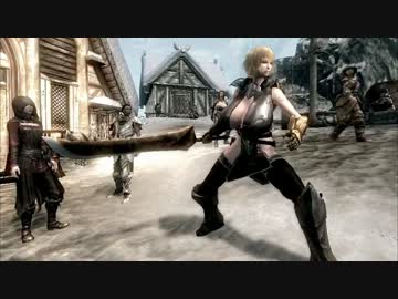 【SKYRIM】 魔乳重戦車娘 ドラゴンボーン編　Part05  【ゆっくり実況】