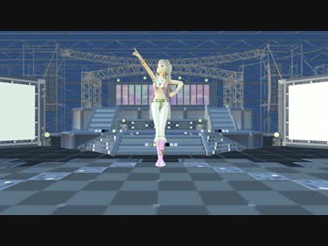 [Unity] MMD4Mecanimで読み込んだ、四条貴音MMDモデルでThe World is All One!! 冒頭