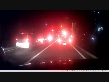 【ドライブレコーダー】軽い追突事故