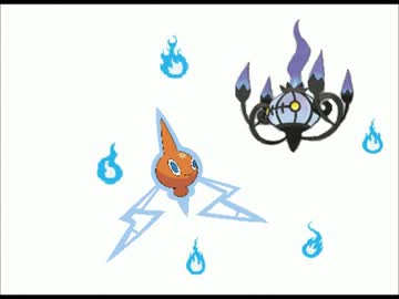 【POKELOID】ロトムとシャンデラ