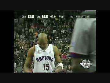 【神試合】ヴィンス・カーター４２得点！衝撃のラスト